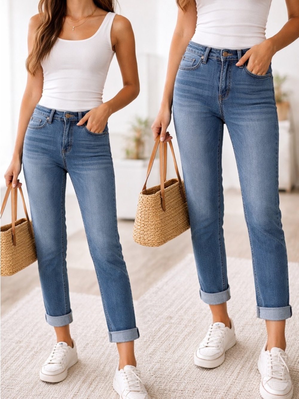 Kut from the Kloth Women's Light Blue Boyfriend Jeans